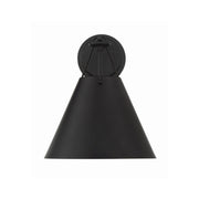 Xavier 1 Light 10" Sconce in Matte Black