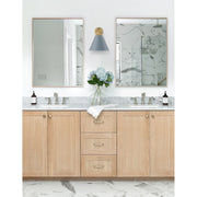 Xavier 1 Light 10" Sconce in Vibrant Gold in a room setting