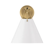 Xavier 1 Light 10" Sconce in Vibrant Gold