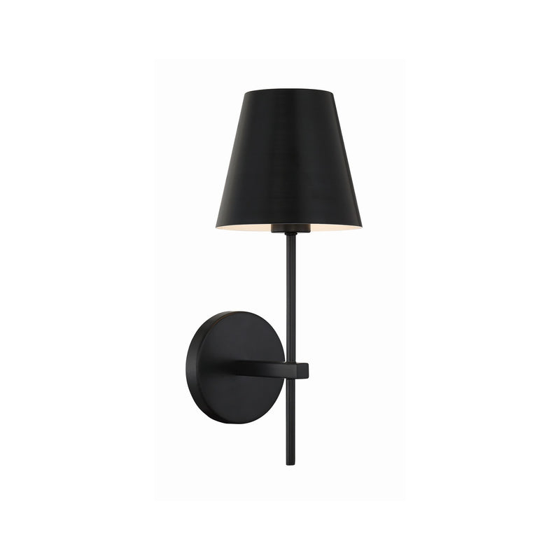 Xavier 1 Light 6" Sconce in Matte Black