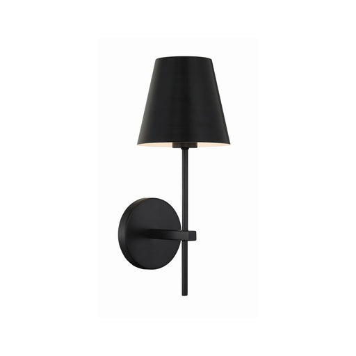 Xavier 1 Light 6" Sconce in Matte Black