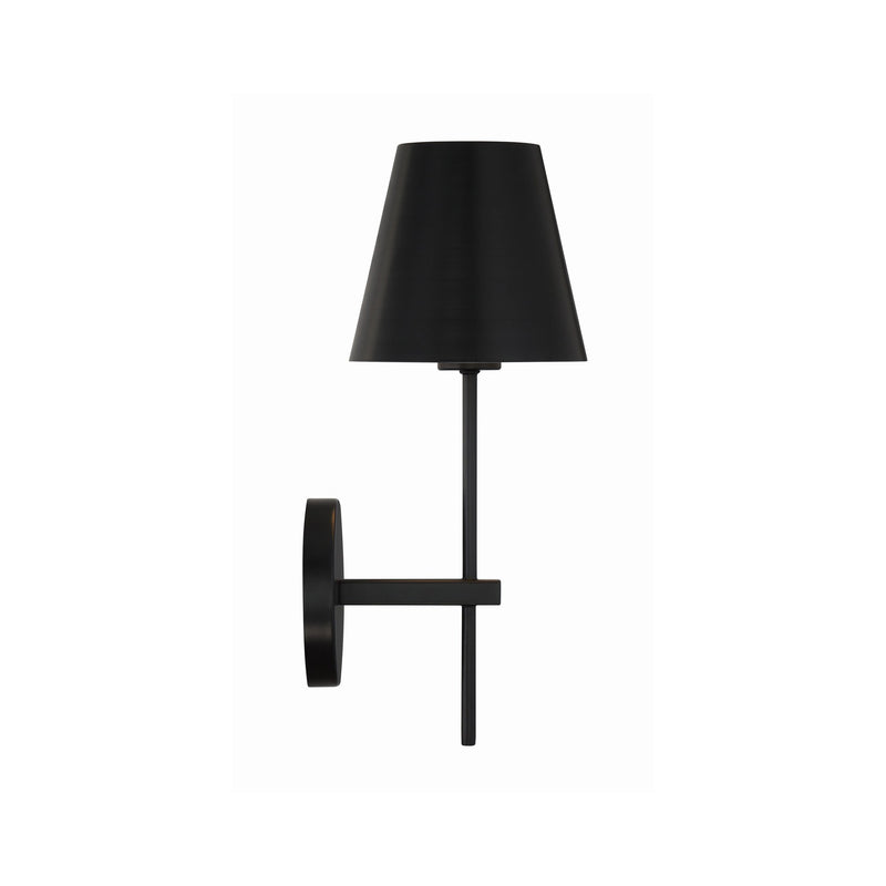 Xavier 1 Light 6" Sconce in Matte Black
