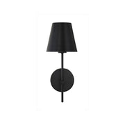 Xavier 1 Light 6" Sconce in Matte Black