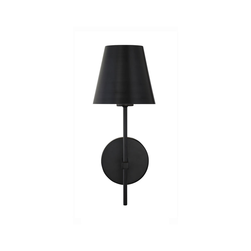 Xavier 1 Light 6" Sconce in Matte Black