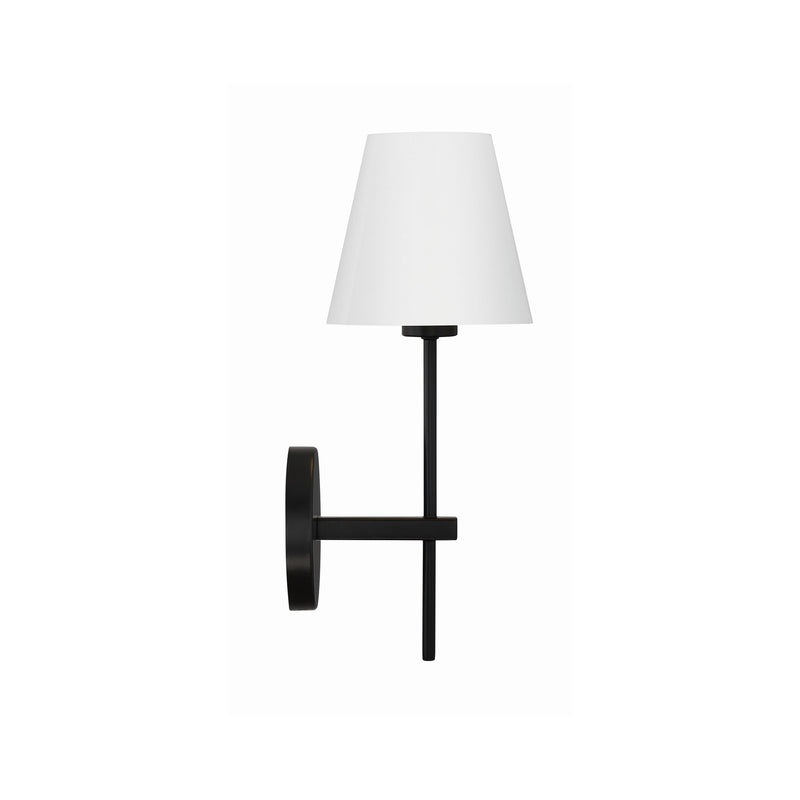 Xavier 1 Light 6" Sconce in Matte Black