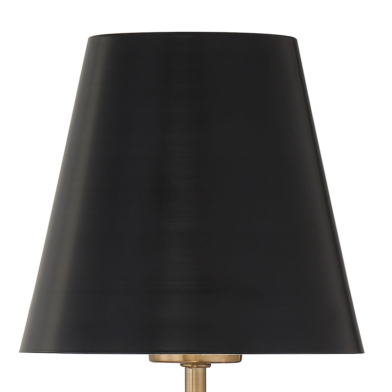 Xavier 1 Light 6" Sconce in Vibrant Gold