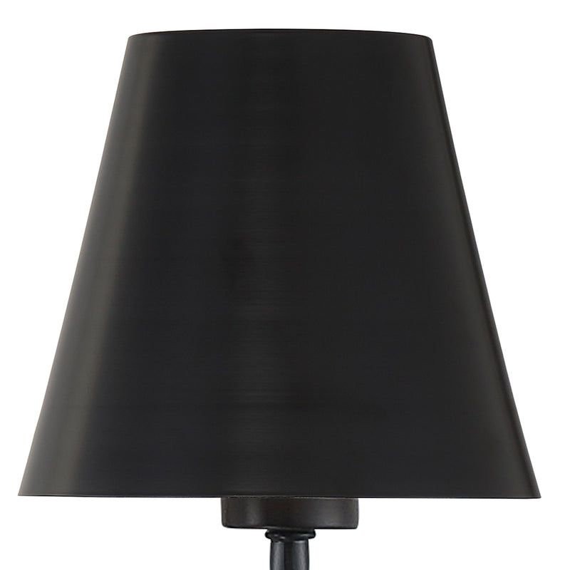 Xavier 2 Light 42" Linear Chandelier in Matte Black