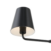 Xavier 4 Light 31.75" Chandelier in Matte Black
