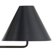 Xavier 4 Light 54" Linear Chandelier in Matte Black