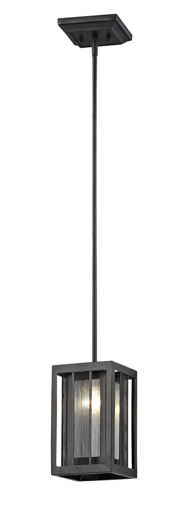 Meridional 1 Light 6" Pendant in Bronze