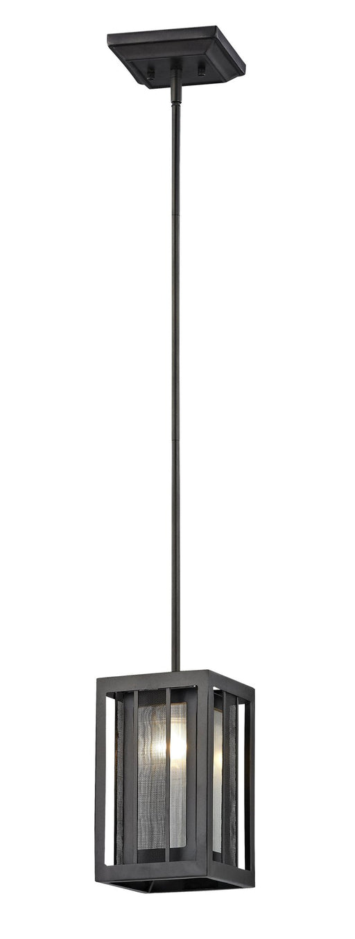 Meridional 1 Light 6" Pendant in Bronze