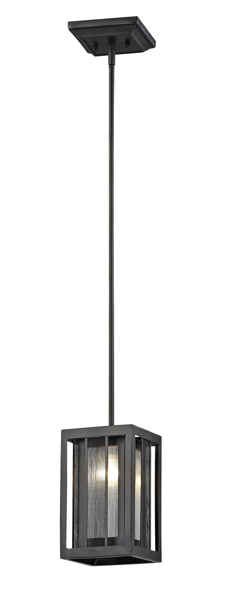 Meridional 1 Light 6" Pendant in Bronze