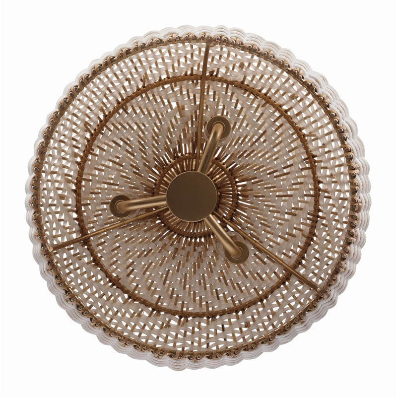Zanzibar 3 Light 14" Pendant in Soft Gold
