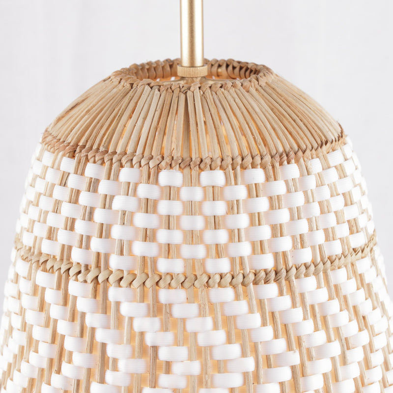 Zanzibar 1 Light 10" Pendant in Soft Gold