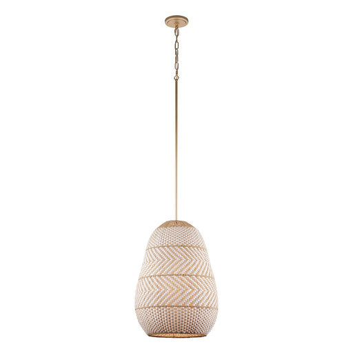 Zanzibar 3 Light 16" Pendant in Soft Gold