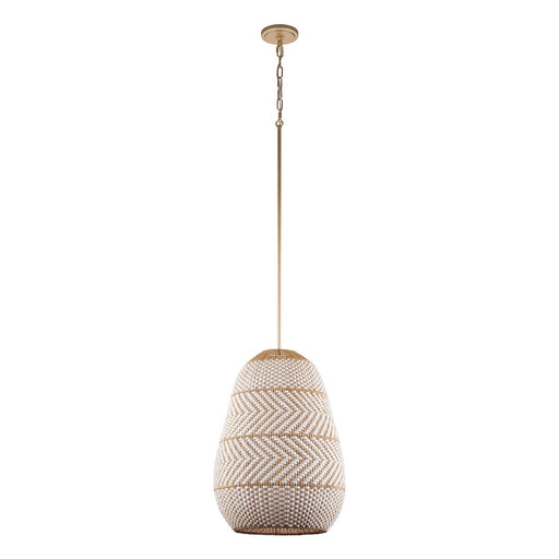 Zanzibar 3 Light 16" Pendant in Soft Gold