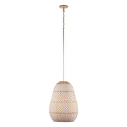 Zanzibar 3 Light 16" Pendant in Soft Gold