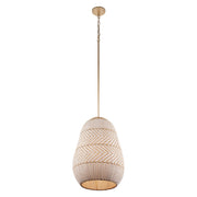 Zanzibar 3 Light 16" Pendant in Soft Gold