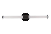 Contrast 1 Light 24" LED Vanity in Flat Black