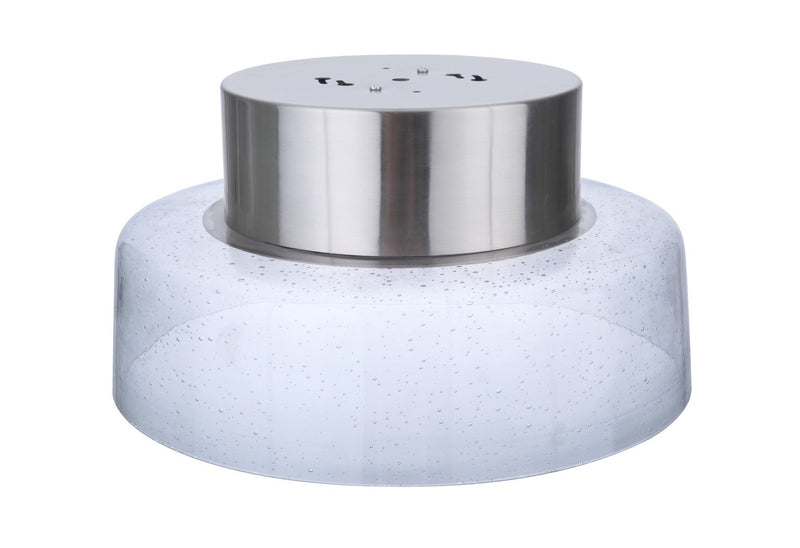 Centric 10.5" LED Flushmount in Brushed Polished Nickel