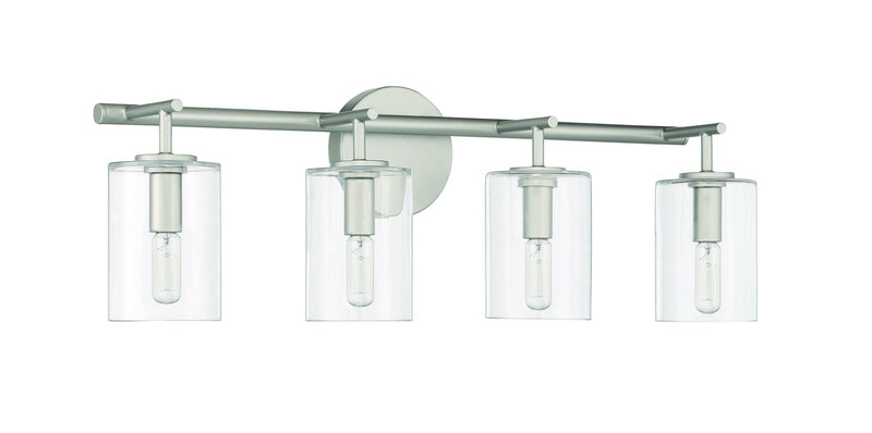 Hailie 4 Light 27.5" Vanity in Satin Nickel
