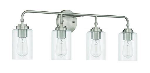 Stowe 4 Light 31" Vanity in Brushed Polished Nickel