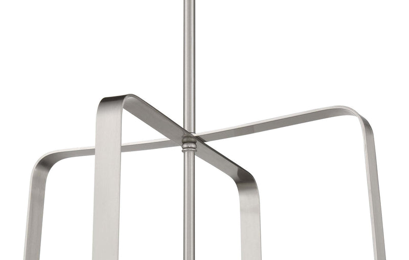 Stowe 4 Light 15" Foyer in Brushed Polished Nickel