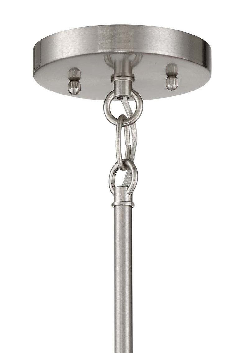 Stowe 4 Light 15" Foyer in Brushed Polished Nickel