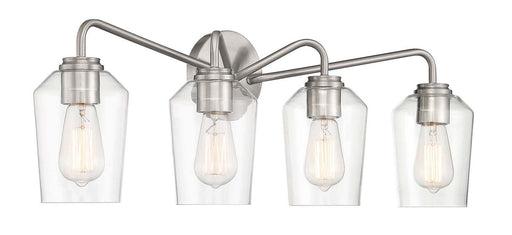 Shayna 4 Light 30.88" Vanity in Brushed Polished Nickel