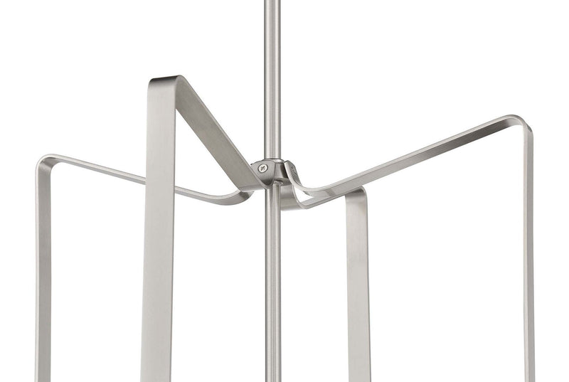 Shayna 4 Light 15" Foyer in Brushed Polished Nickel