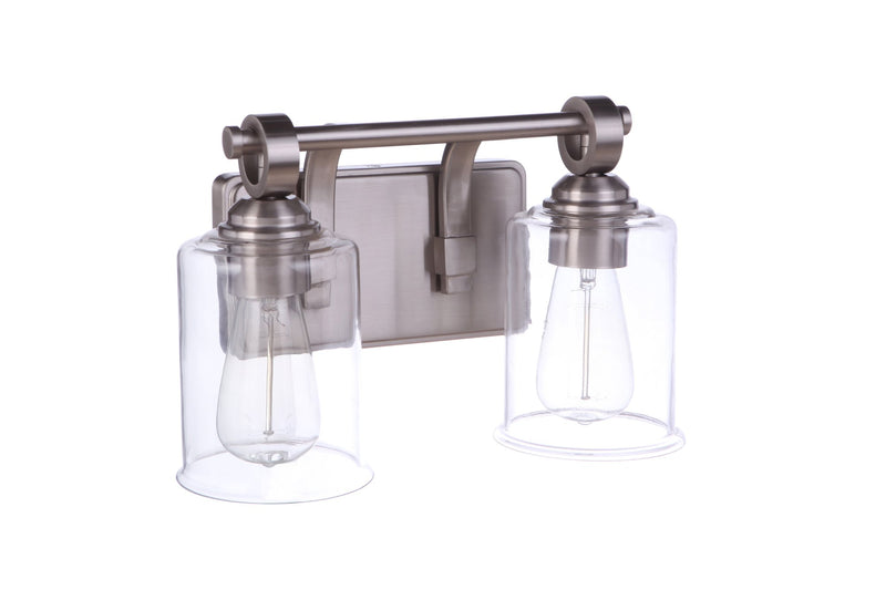 Romero 2 Light 13.75" Vanity in Brushed Polished Nickel