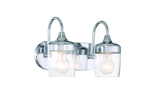 Wrenn 2 Light 12.75" Vanity in Chrome
