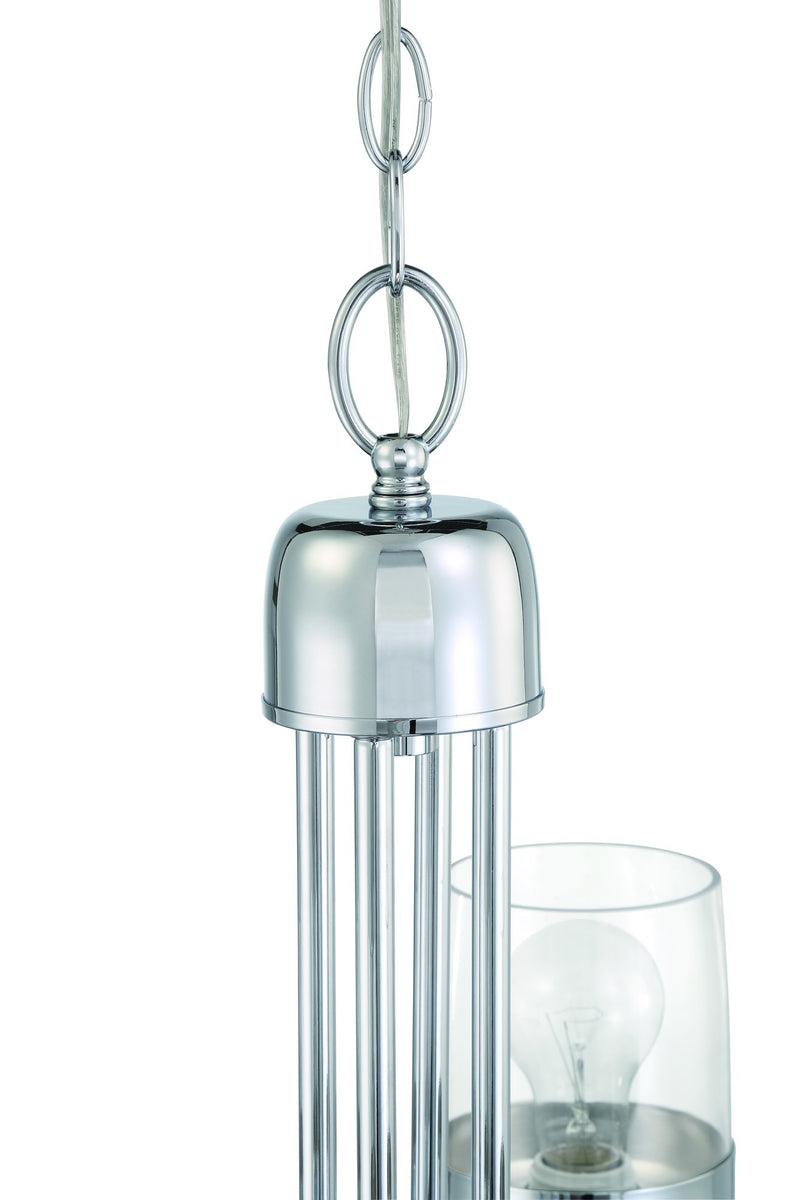 Wrenn 4 Light 20" Chandelier in Chrome