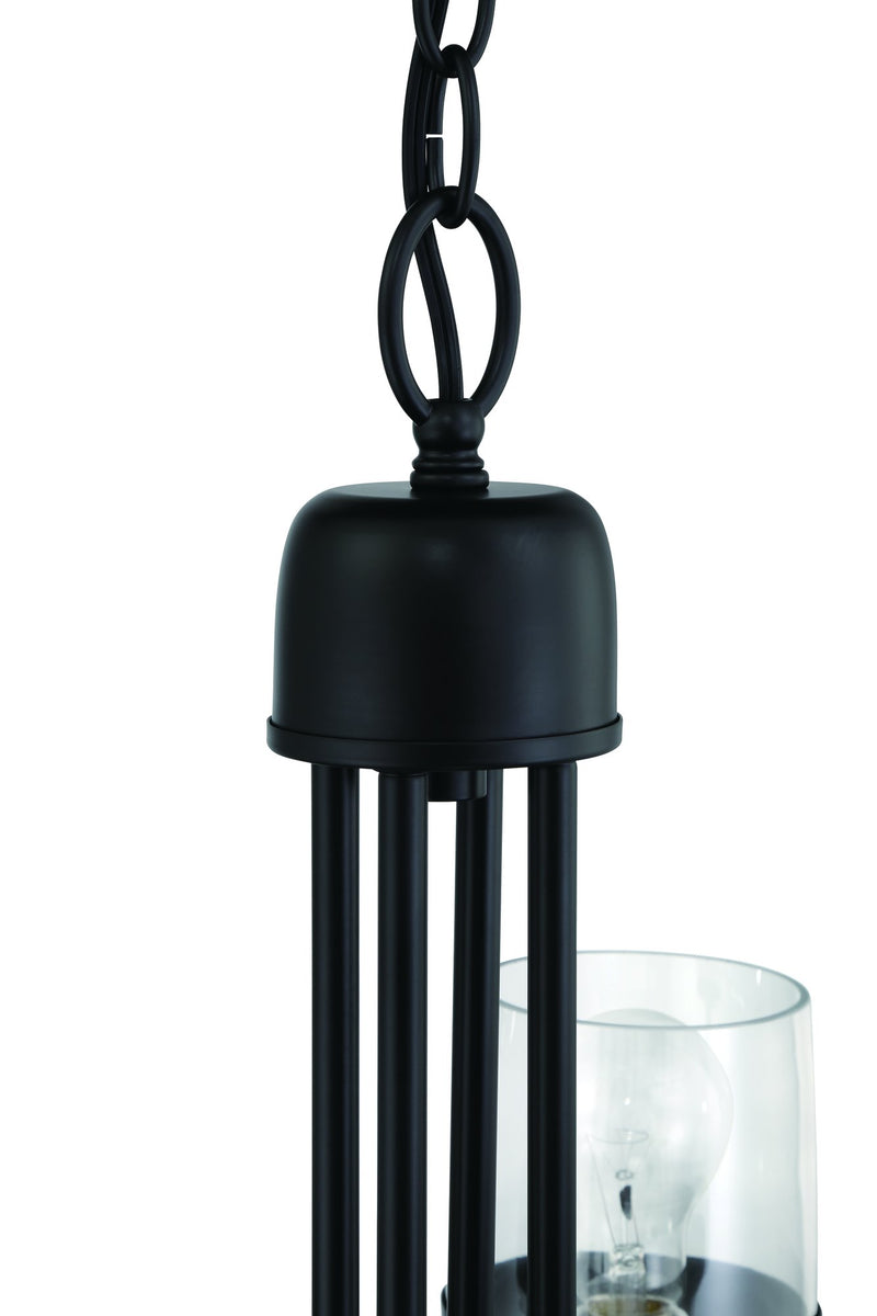 Wrenn 4 Light 20" Chandelier in Flat Black