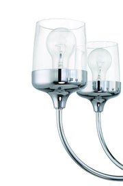 Wrenn 6 Light 26" Chandelier in Chrome