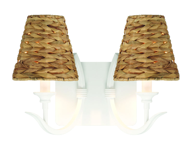 Kokomo 2 Light 14.13" Wall Sconce in Matte White