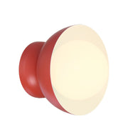 Ventura Dome 1 Light 7.63" Wall Sconce in Baked Clay