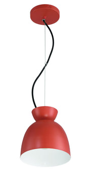 Ventura Dome 1 Light 7.5" Mini Pendant in Baked Clay