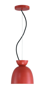 Ventura Dome 1 Light 7.5" Mini Pendant in Baked Clay