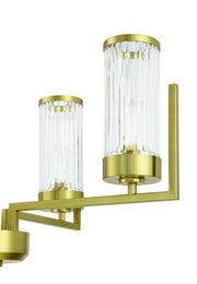 Whittley 4 Light 23.75" Chandelier in Satin Brass