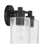 Lyndsey 2 Light 12.38" Vanity in Flat Black