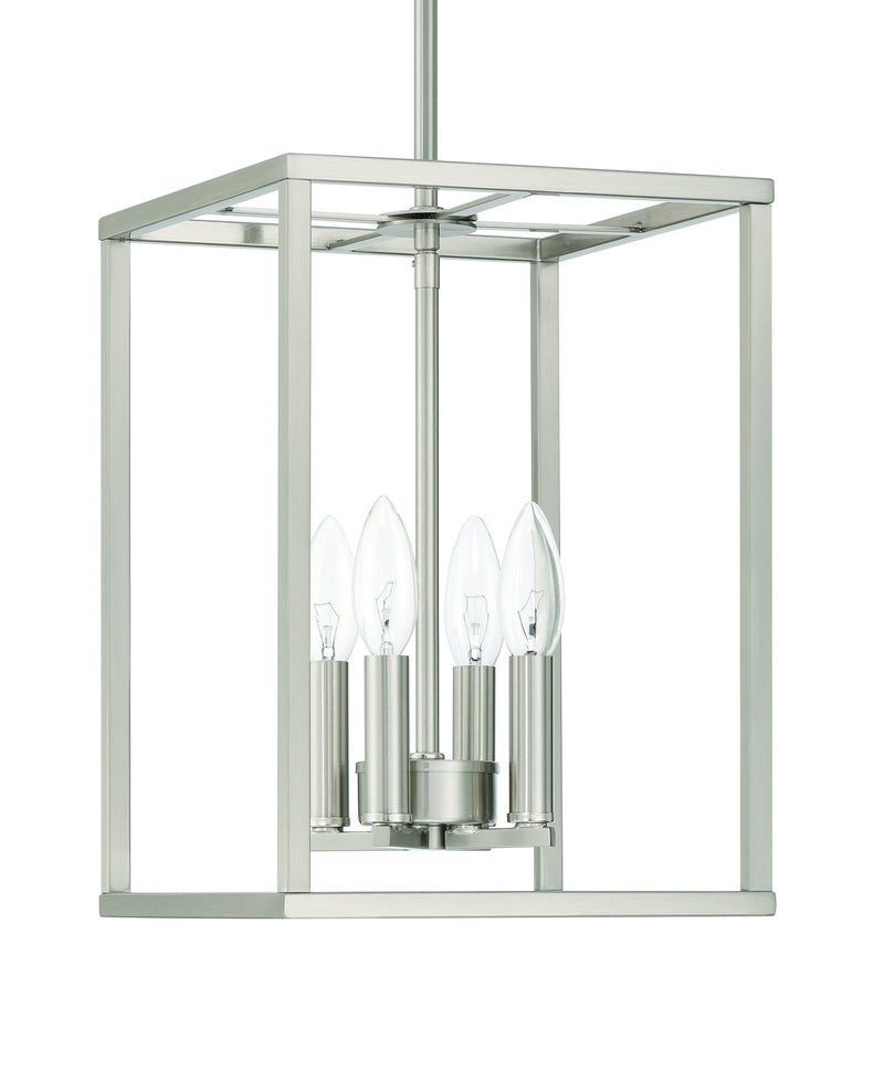 Signature Foyer 4 Light 14" Foyer in Brushed Polished Nickel