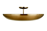 Isabel 5 Light 32" Convertible Semi-Flush in Satin Brass