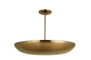 Isabel 5 Light 32" Convertible Semi-Flush in Satin Brass
