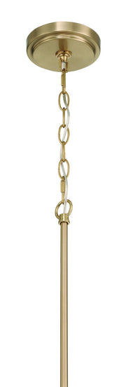 Pleated 1 Light 14" Pendant in Premium Bronze