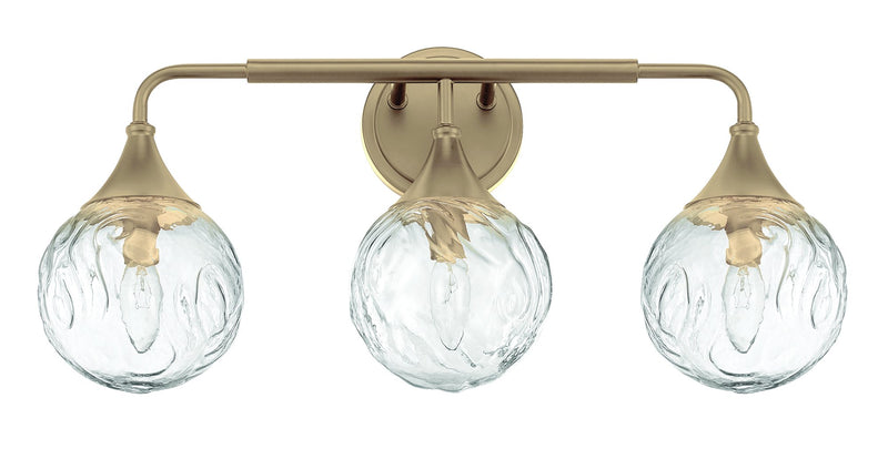 Reflection 3 Light 24" Vanity in Premium Bronze