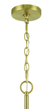 Keira 3 Light 20.88" Pendant in Satin Brass