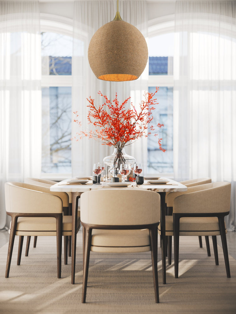 Keira 3 Light 20.88" Pendant in Satin Brass
