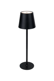 Evans 1 Light 4.5" LED Rechargeable Lamp in Flat Black