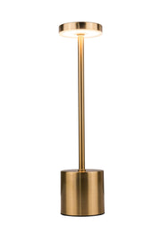 Curtis 1 Light 3.13" LED Rechargeable Lamp in Brass